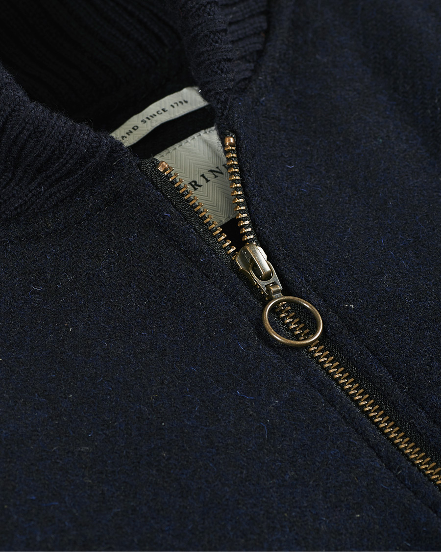 Herren | Jacken | Peregrine | Horrix Harris Tweed Wool Gilet Navy