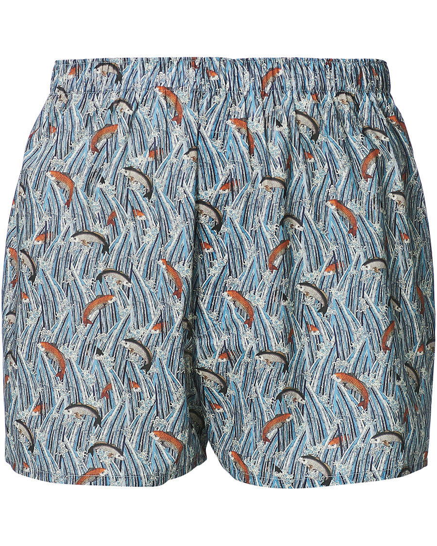 Herren | Unterwäsche | Sunspel | Printed Boxer Shorts Liberty Coy