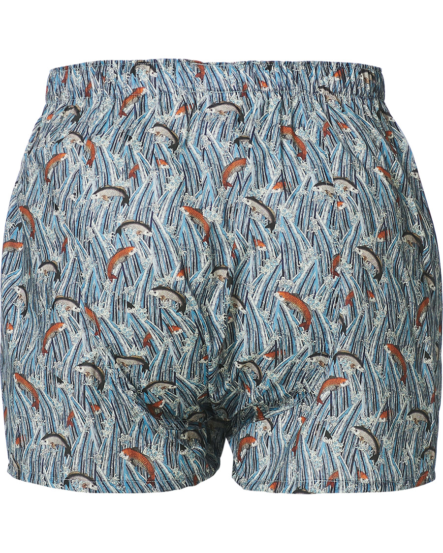 Herren | Unterwäsche | Sunspel | Printed Boxer Shorts Liberty Coy