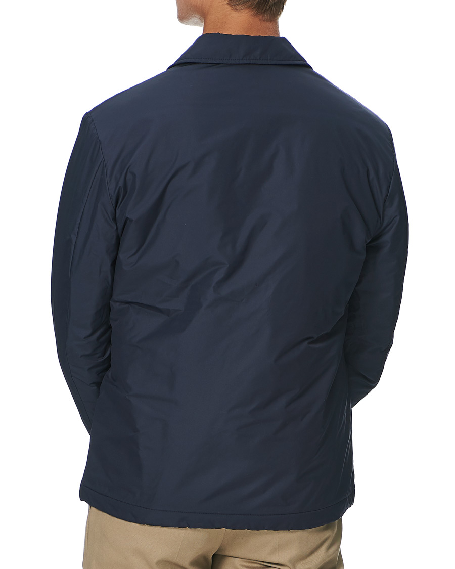 Herren | Jacken | Sunspel | Padded Coach Jacket Navy
