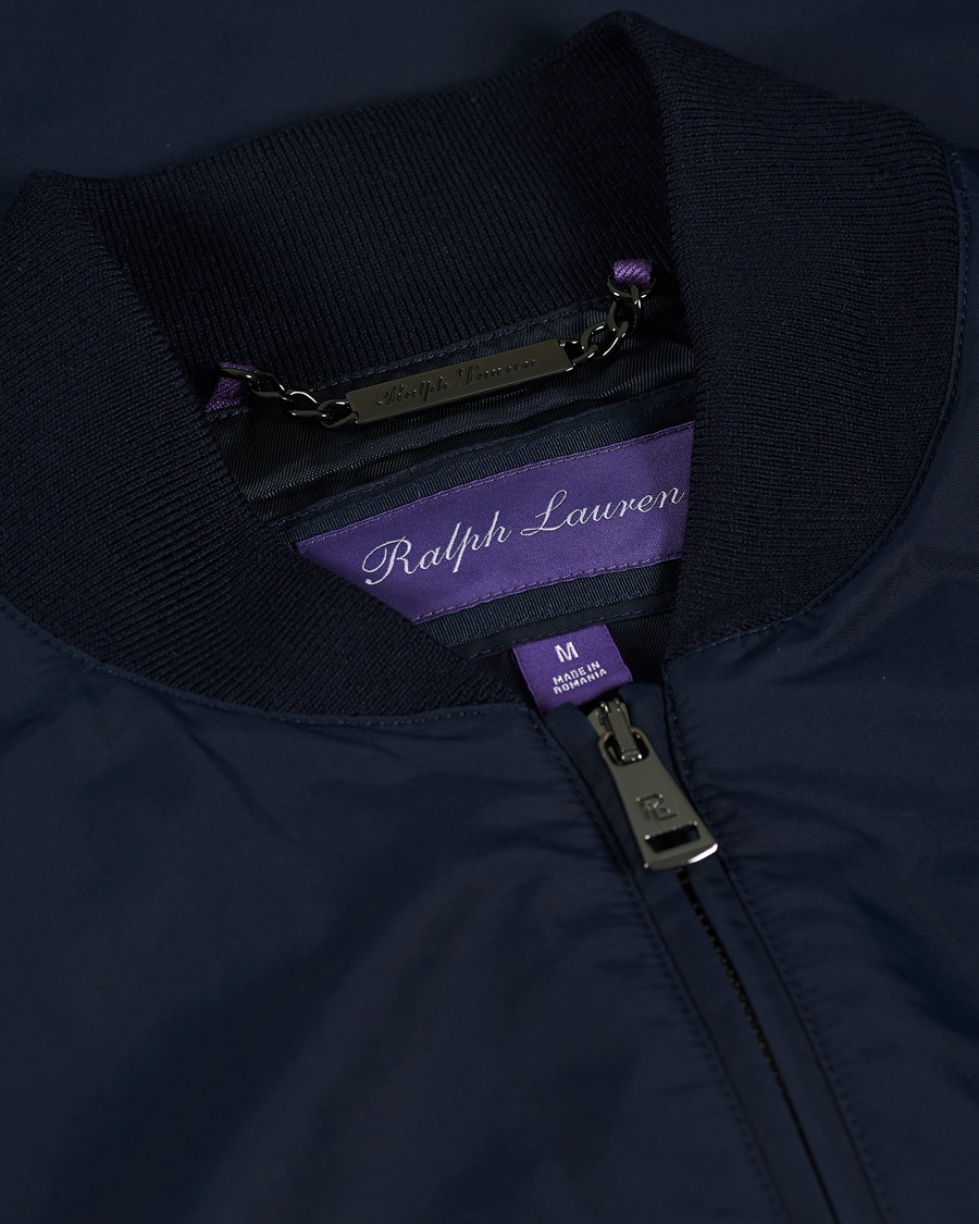 Herren | Jacken | Ralph Lauren Purple Label | Drayton Lined Bomber Jacket Chairman Navy