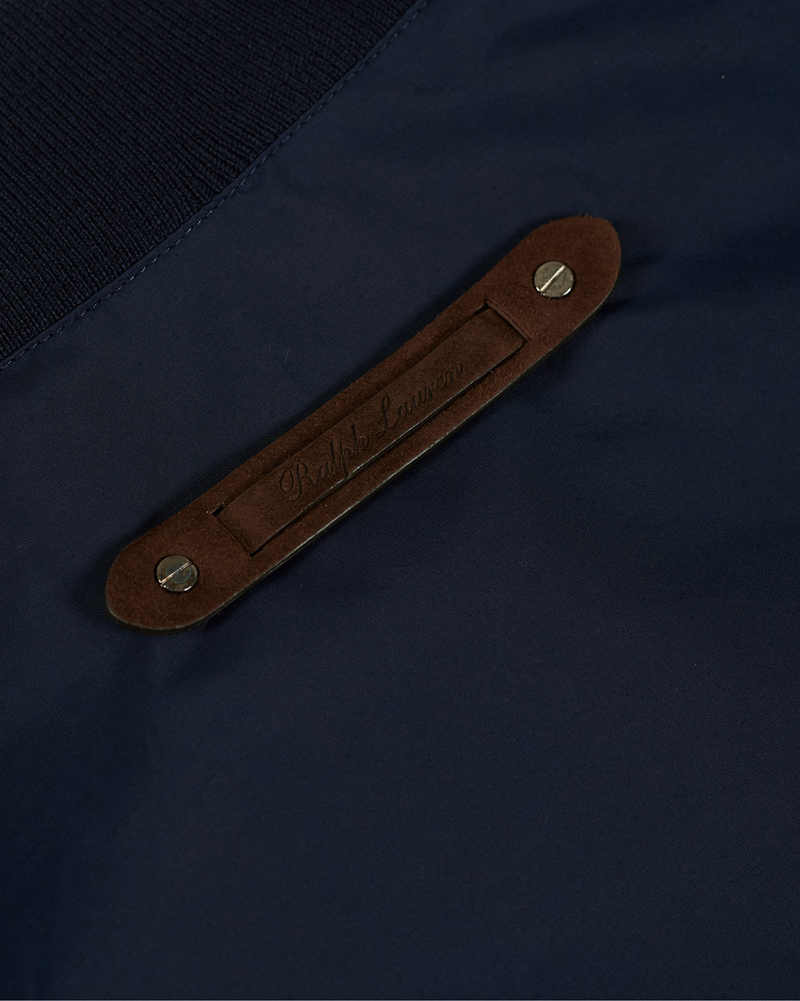 Herren | Jacken | Ralph Lauren Purple Label | Drayton Lined Bomber Jacket Chairman Navy