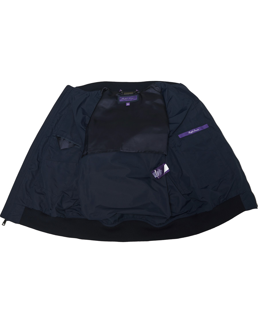 Herren | Jacken | Ralph Lauren Purple Label | Drayton Lined Bomber Jacket Chairman Navy