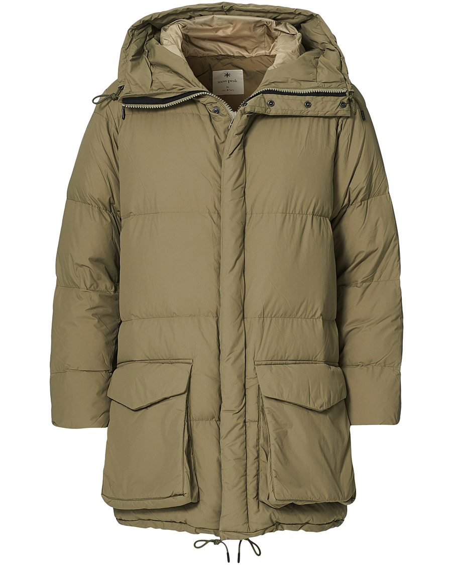 Herren | Jacken | Snow Peak | Recycled Nylon Ripstop Down Coat Beige
