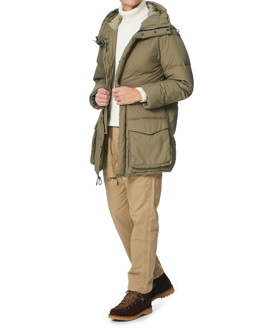 Herren | Jacken | Snow Peak | Recycled Nylon Ripstop Down Coat Beige