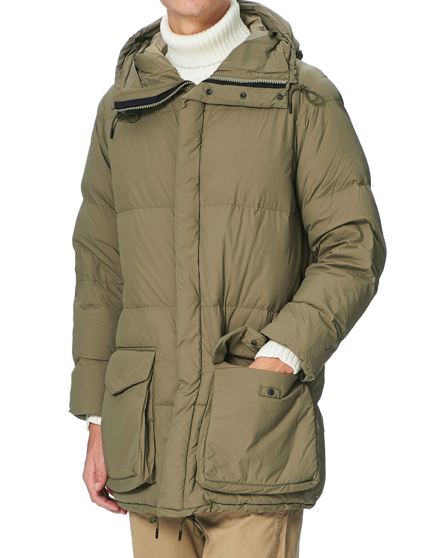 Herren | Jacken | Snow Peak | Recycled Nylon Ripstop Down Coat Beige
