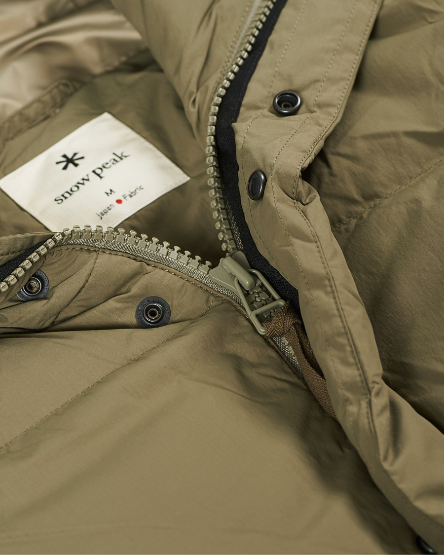 Herren | Jacken | Snow Peak | Recycled Nylon Ripstop Down Coat Beige