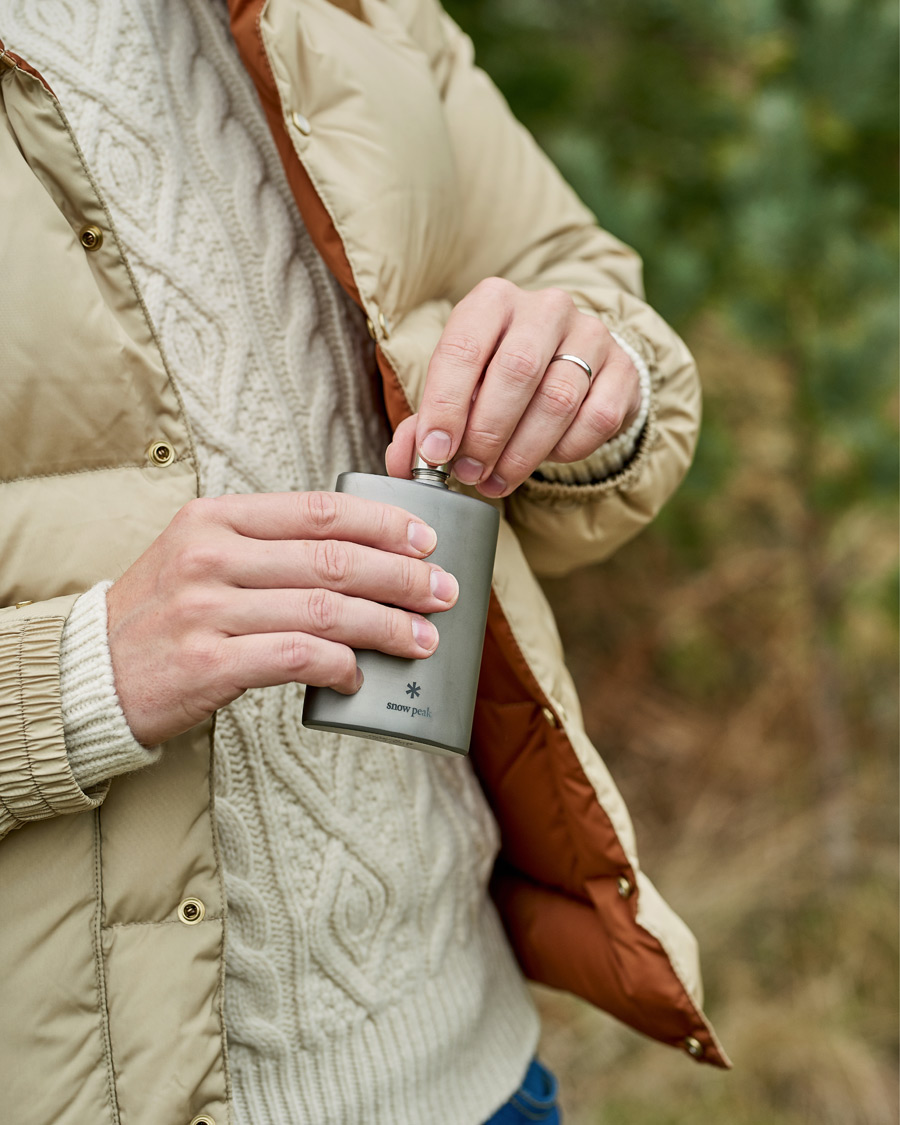 Men |  | Snow Peak | Hip Flask Titanium