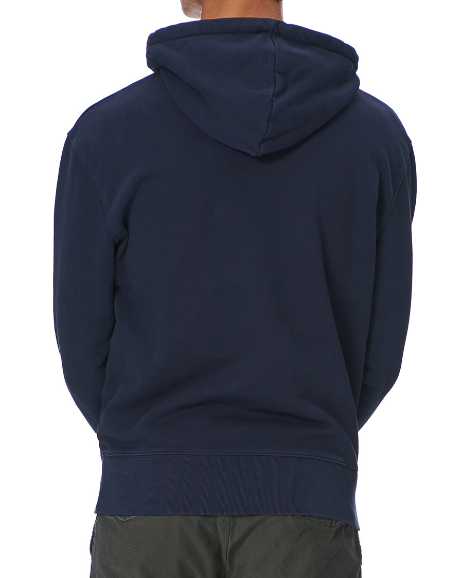 Herren | Pullover | Maison Kitsuné | Grey Fox Head Hoodie Navy