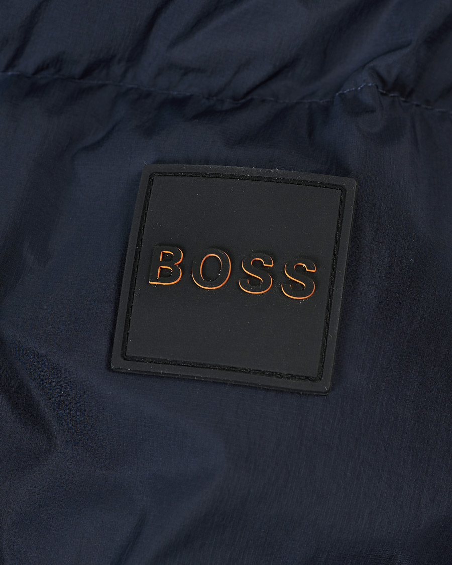Herren | Jacken | BOSS ORANGE | BOSS Casual Otu Hooded Down Jacket Dark Blue