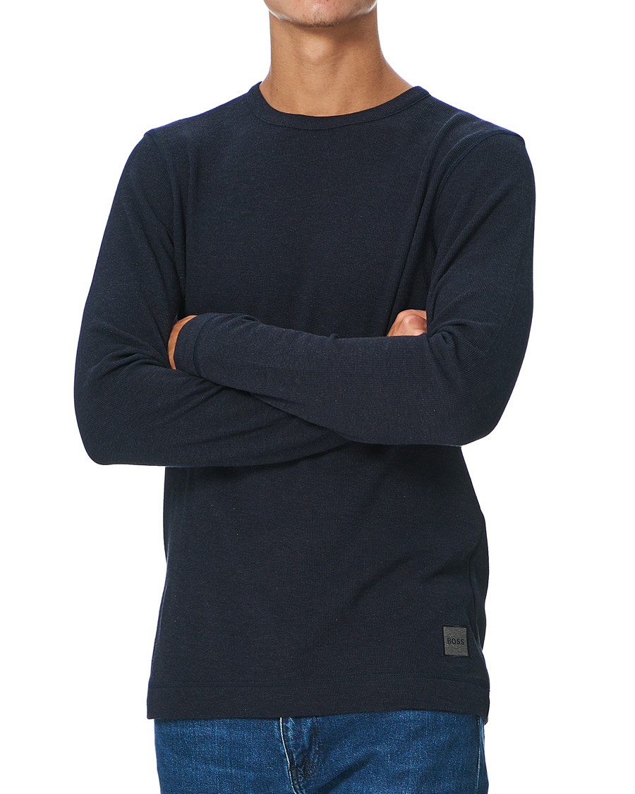 Herren | | BOSS ORANGE | BOSS Casual Tempest Sweater Dark Blue