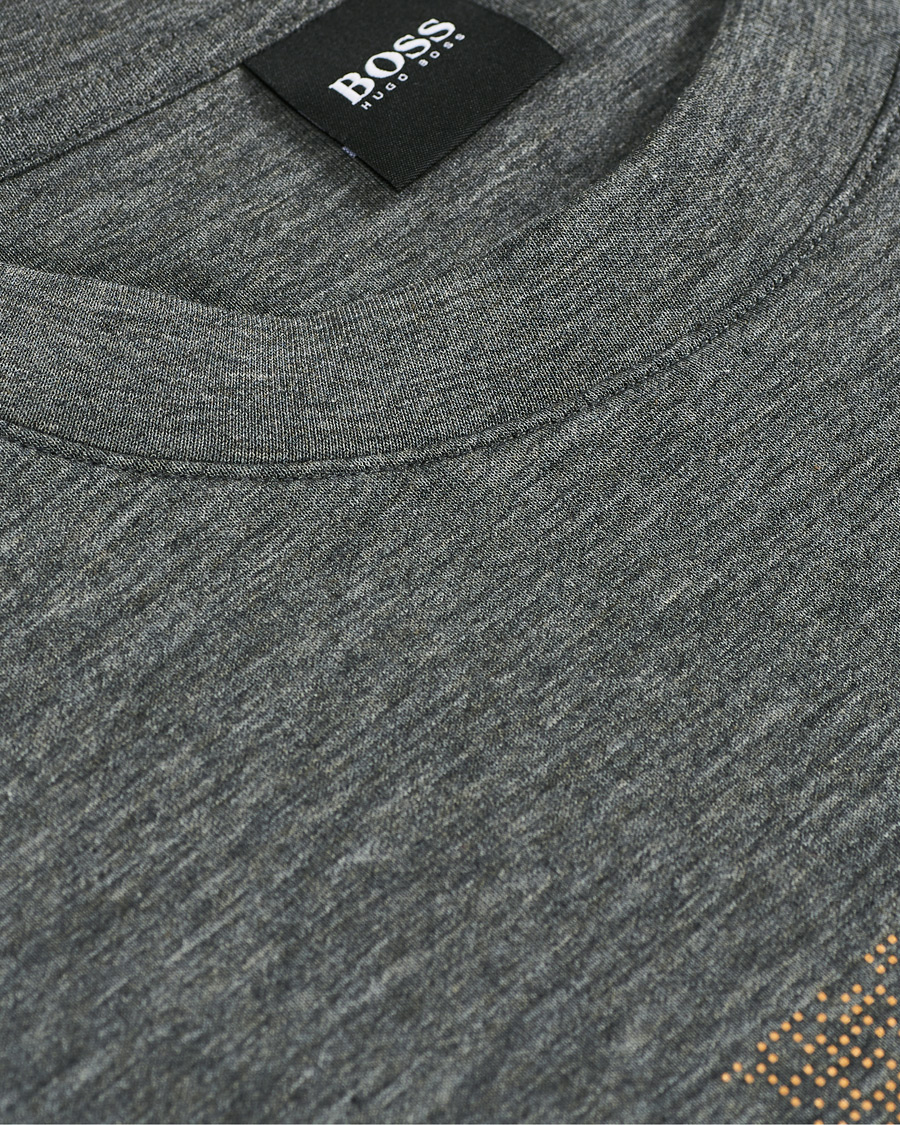 Herren | Pullover | BOSS GREEN | BOSS Athleisure Salbo Iconic Crew Neck Sweatashirt Medium Grey