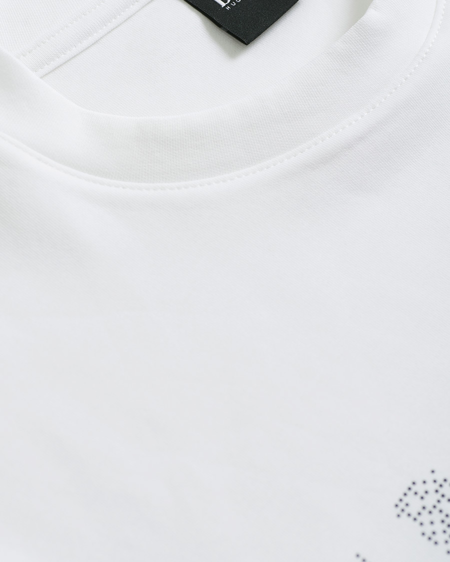 Herren | Pullover | BOSS GREEN | BOSS Athleisure Salbo Iconic Crew Neck Sweatashirt White