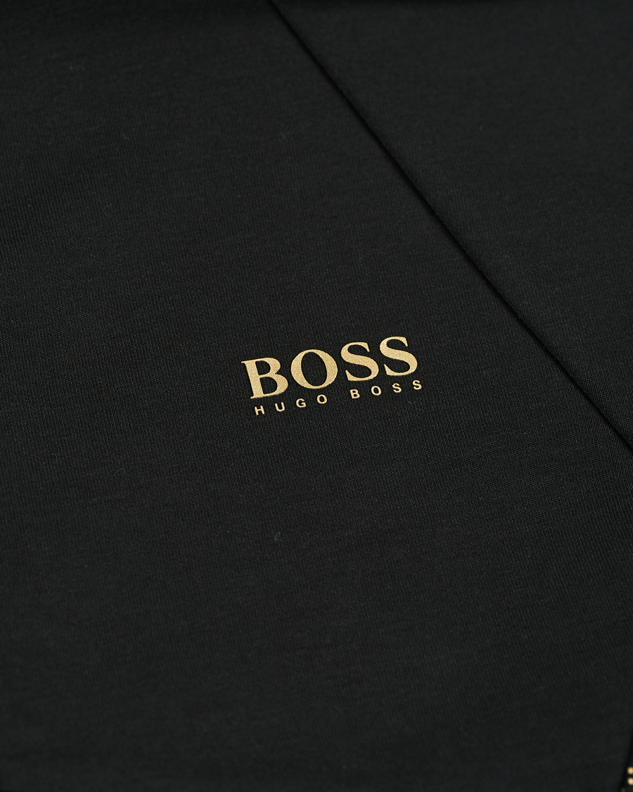 Herren | Pullover | BOSS GREEN | BOSS Athleisure Saggy Full Zip Hoodie Black