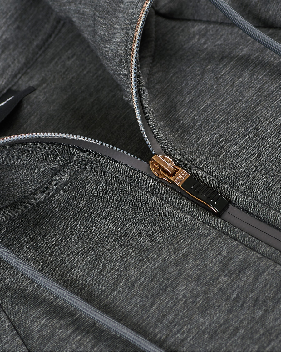 Herren | Pullover | BOSS GREEN | BOSS Athleisure Saggy Full Zip Hoodie Medium Grey