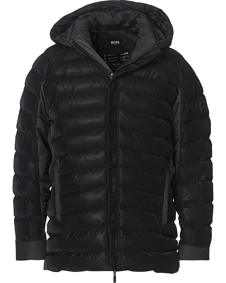 Herren | Jacken | BOSS GREEN | BOSS Athleisure Vanta Hooded Jacket Black