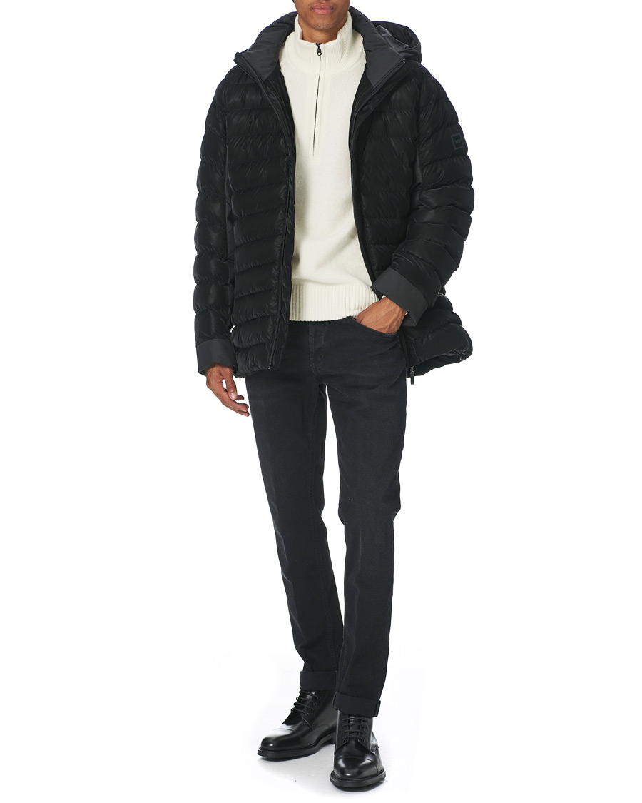 Herren | Jacken | BOSS GREEN | BOSS Athleisure Vanta Hooded Jacket Black