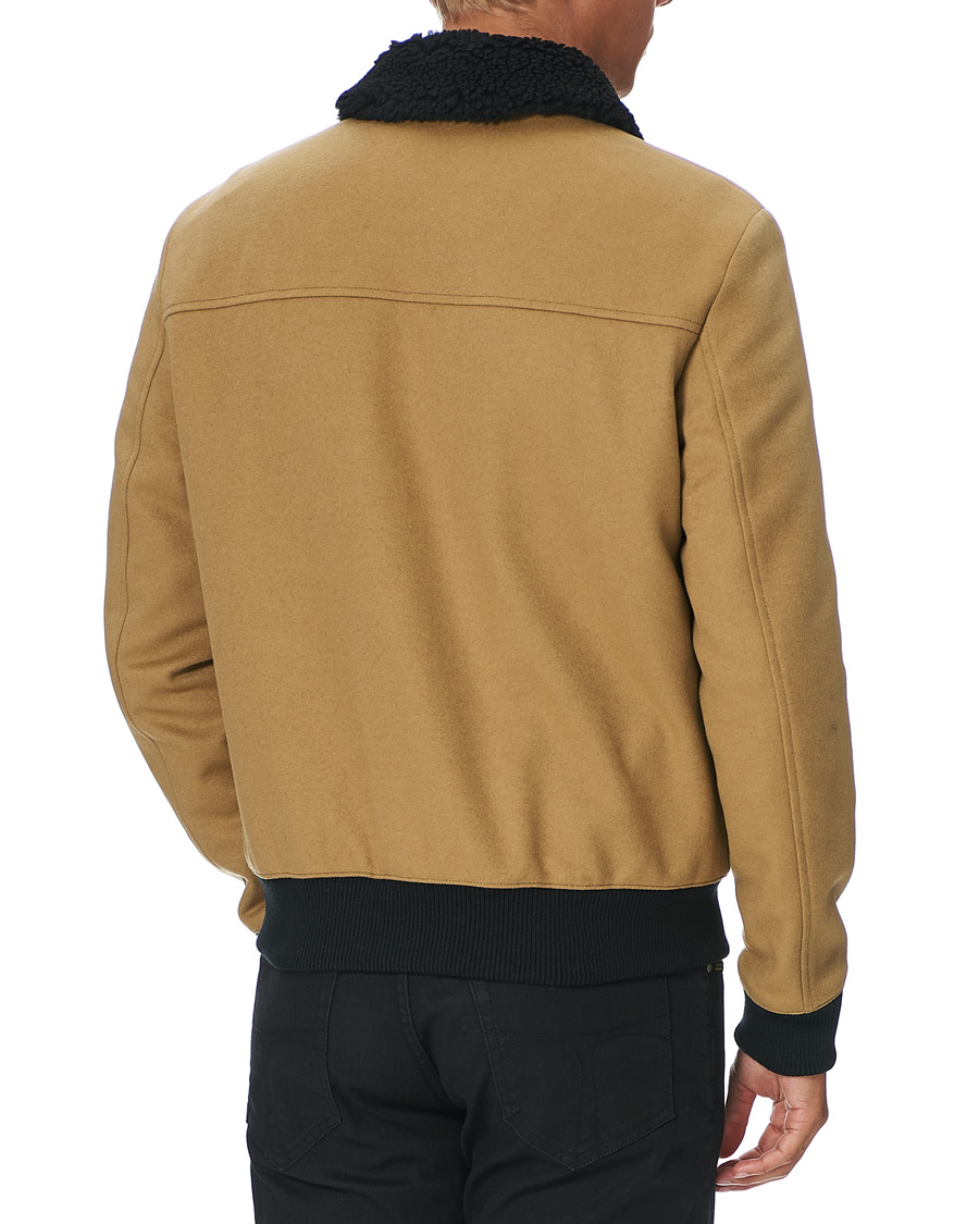 Herren | Jacken | HUGO | Bavi Shearling Jacket Medium Beige