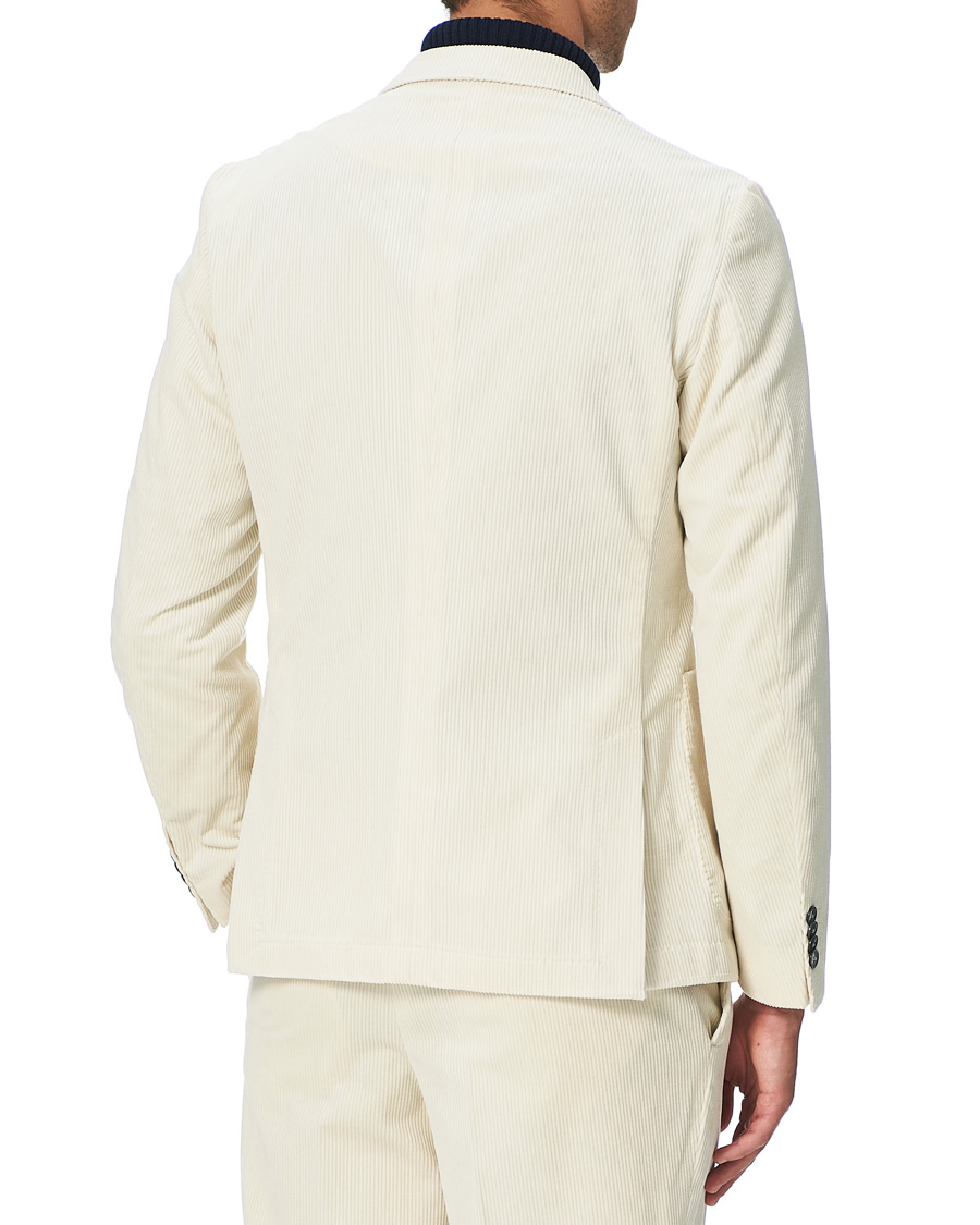 Herren | Sakkos | BOSS BLACK | BOSS Hanry Corduroy Patch Pocket Blazer Open White