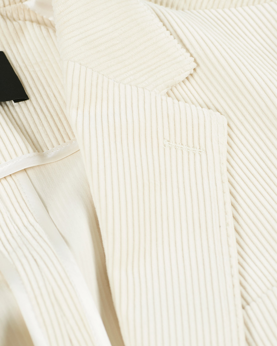 Herren | Sakkos | BOSS BLACK | BOSS Hanry Corduroy Patch Pocket Blazer Open White