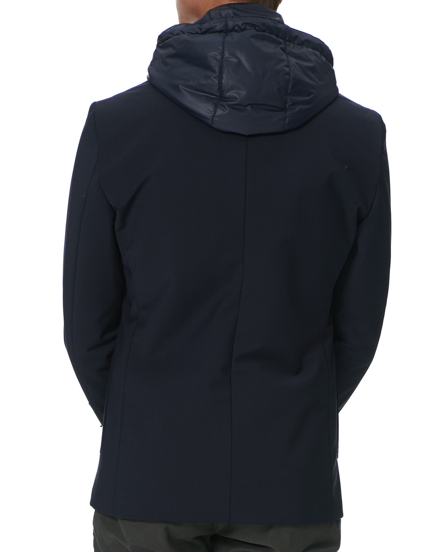 Herren | Jacken | BOSS BLACK | BOSS Hanry Hooded Blazer Jacket Dark Blue