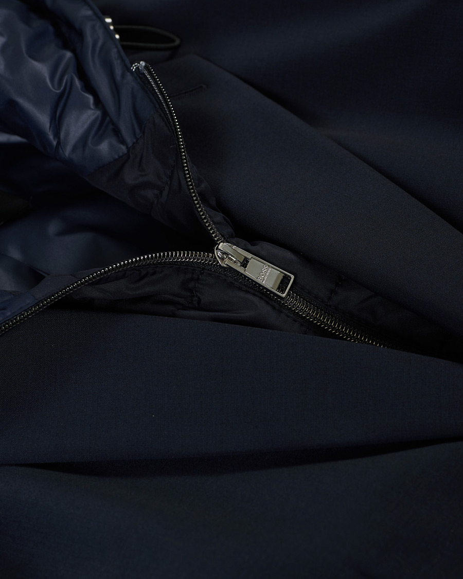 Herren | Jacken | BOSS BLACK | BOSS Hanry Hooded Blazer Jacket Dark Blue
