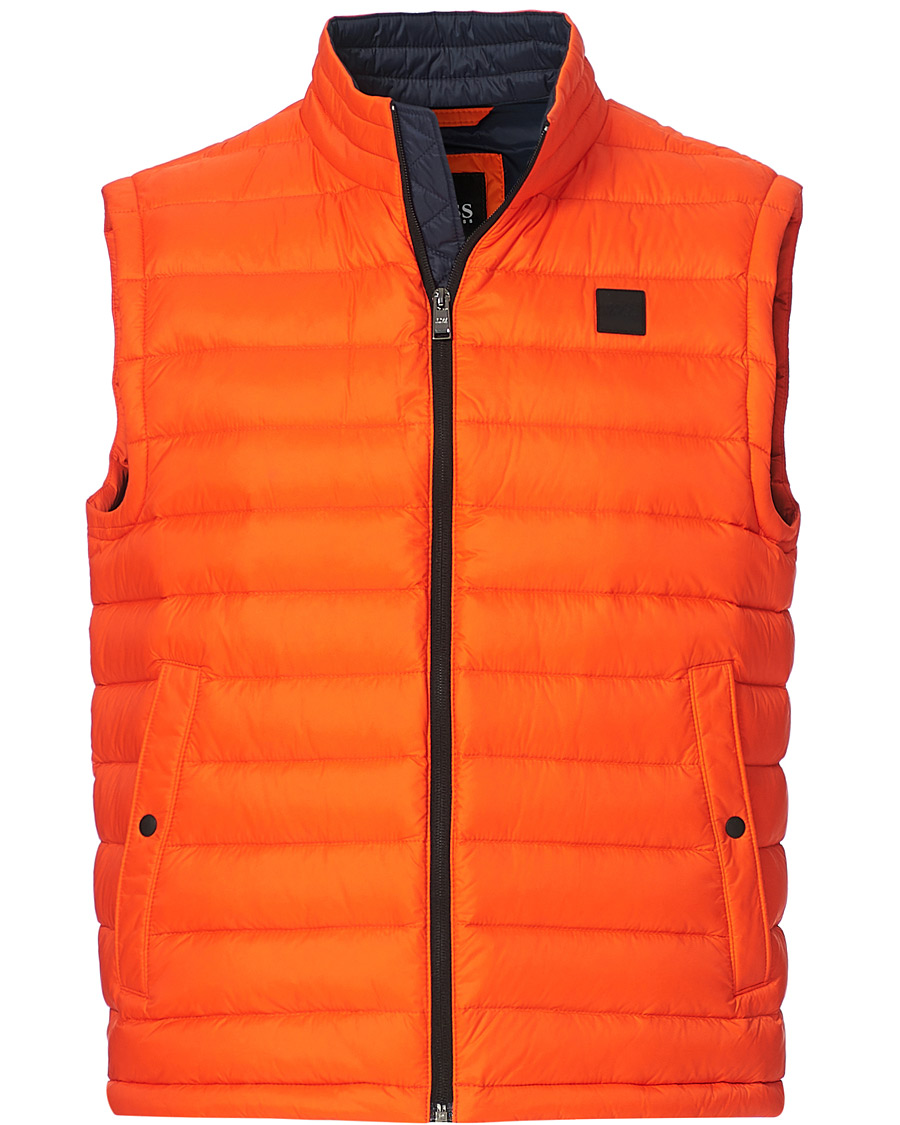 Herren | Jacken | BOSS BLACK | BOSS Chroma Down Vest Bright Orange
