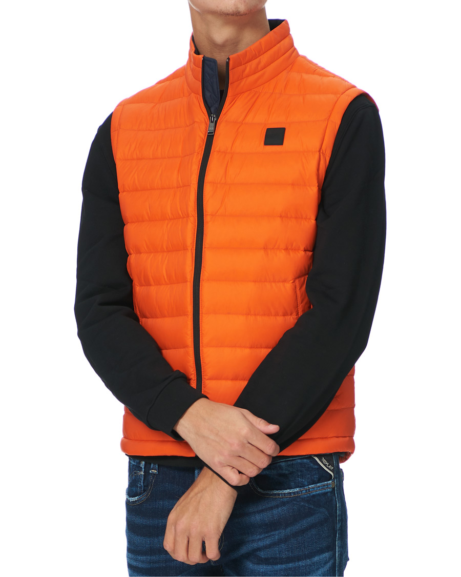Herren | Jacken | BOSS BLACK | BOSS Chroma Down Vest Bright Orange