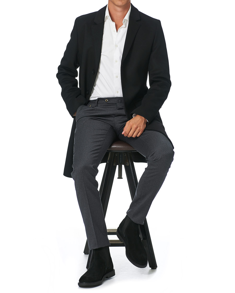 Herren | BOSS Tunley Suede Chelsea Boots Black | BOSS BLACK | BOSS Tunley Suede Chelsea Boots Black
