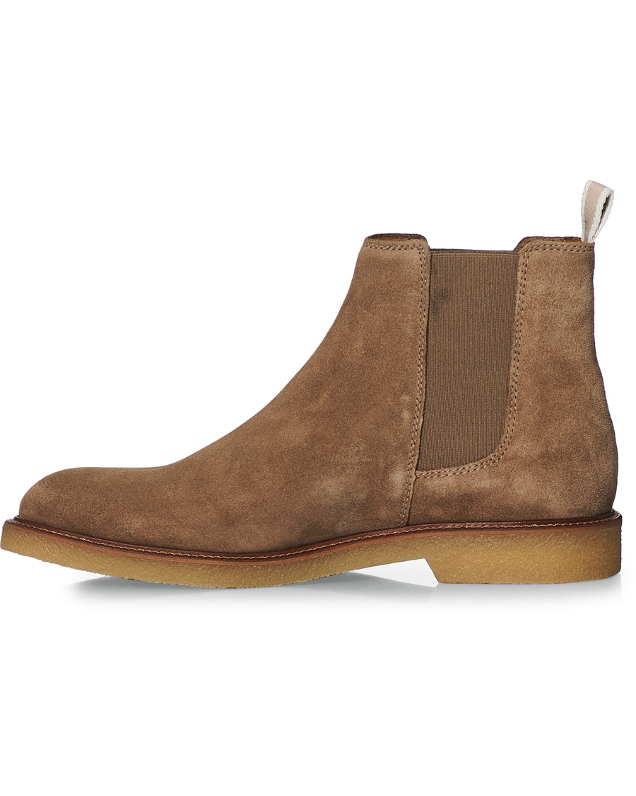 Herren | BOSS Tunley Suede Chelsea Boots Medium Beige | BOSS BLACK | BOSS Tunley Suede Chelsea Boots Medium Beige