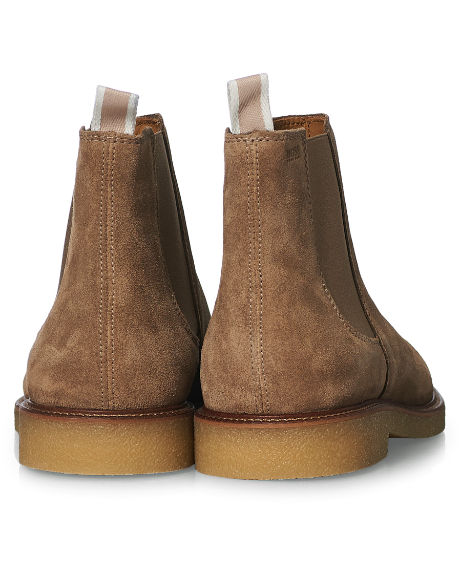 Herren | BOSS Tunley Suede Chelsea Boots Medium Beige | BOSS BLACK | BOSS Tunley Suede Chelsea Boots Medium Beige