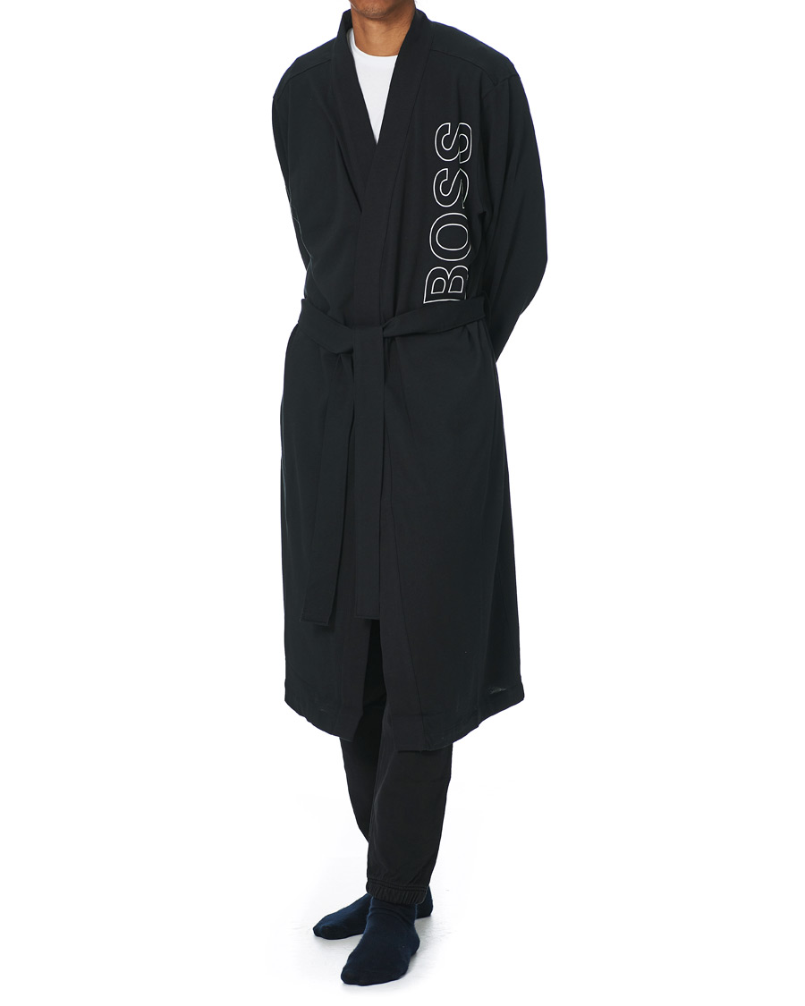 Herren | Schlafanzüge & Bademäntel | BOSS BLACK | BOSS Identity Kimono Black
