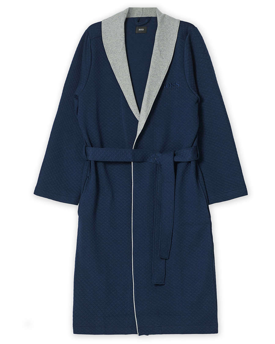 Herren | Schlafanzüge & Bademäntel | BOSS BLACK | BOSS Limited Robe Dark Blue