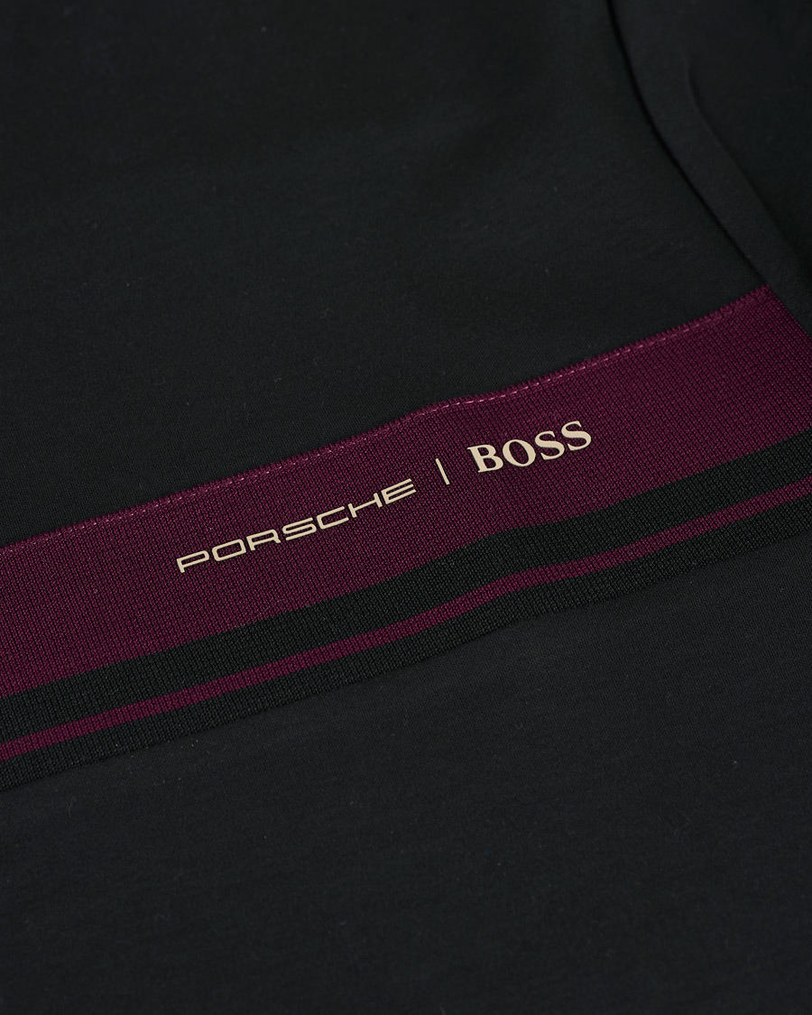Herren | T-Shirts | BOSS BLACK | BOSS Porsche Capsule Tiburt Crew Neck Tee Black
