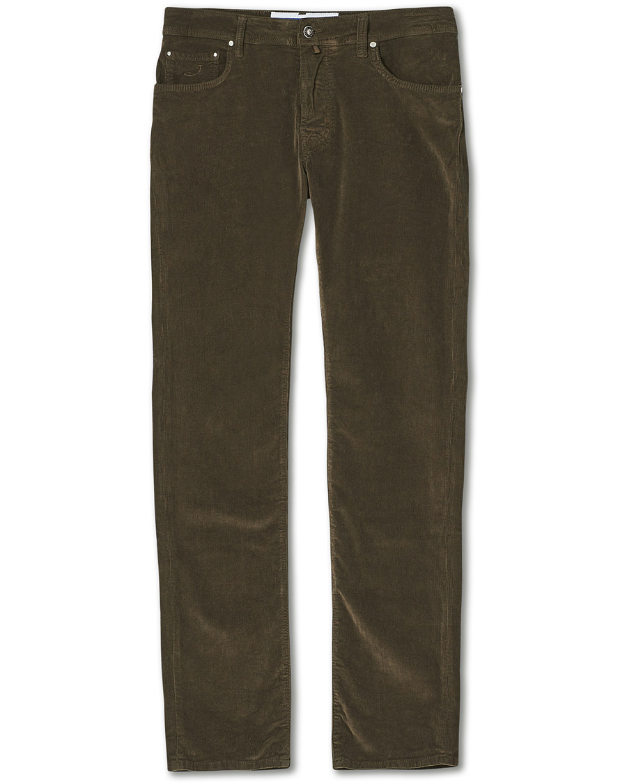 Herren | Hosen | Jacob Cohën | 688 Bard 5-Pocket Corduroy Trousers Brown