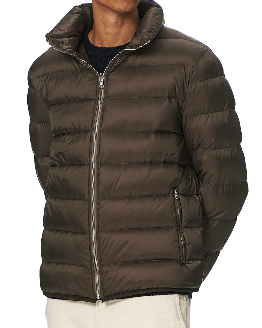 Herren | Jacken | Ten c | Down Liner With Pockets Brown