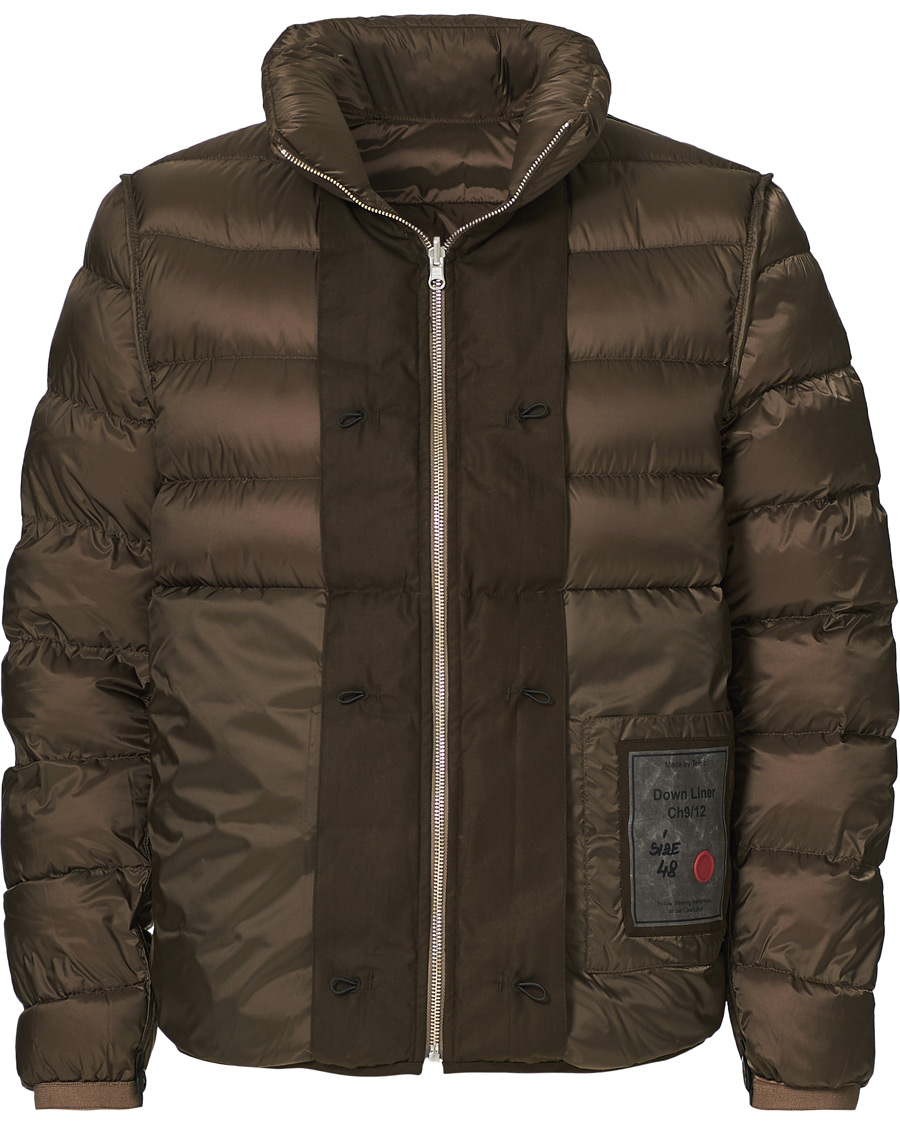 Herren | Jacken | Ten c | Down Liner With Pockets Brown