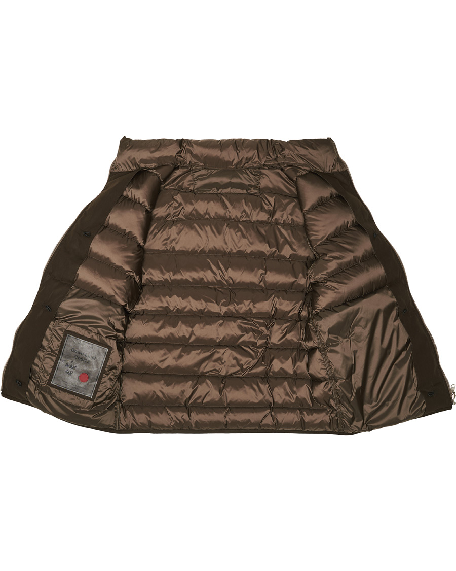 Herren | Jacken | Ten c | Down Liner With Pockets Brown