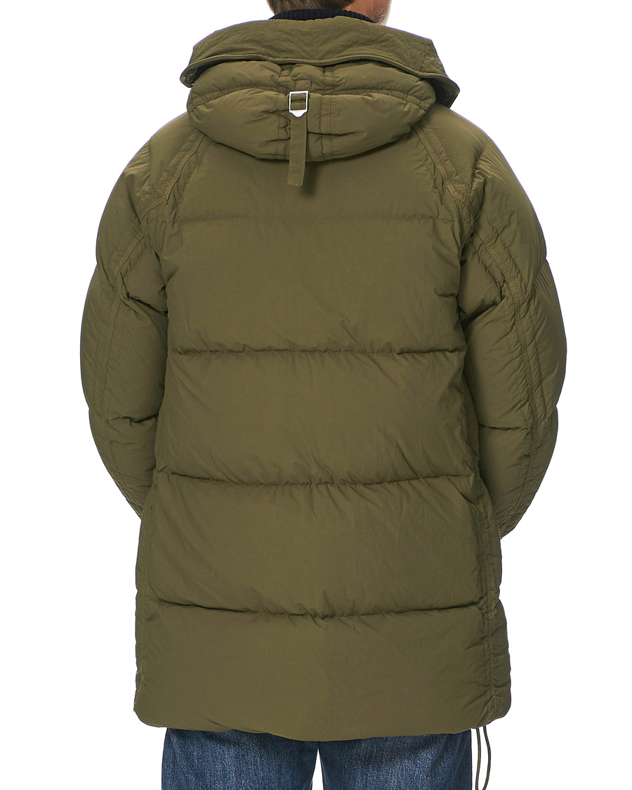 Herren | Jacken | Ten c | Deck Garment Dyed Down Parka Olive