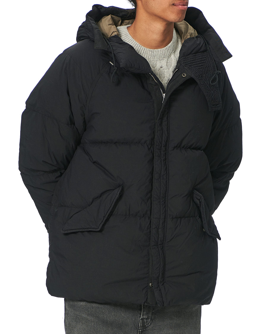 Herren | Jacken | Ten c | Artic Garment Dyed Down Jacket Black