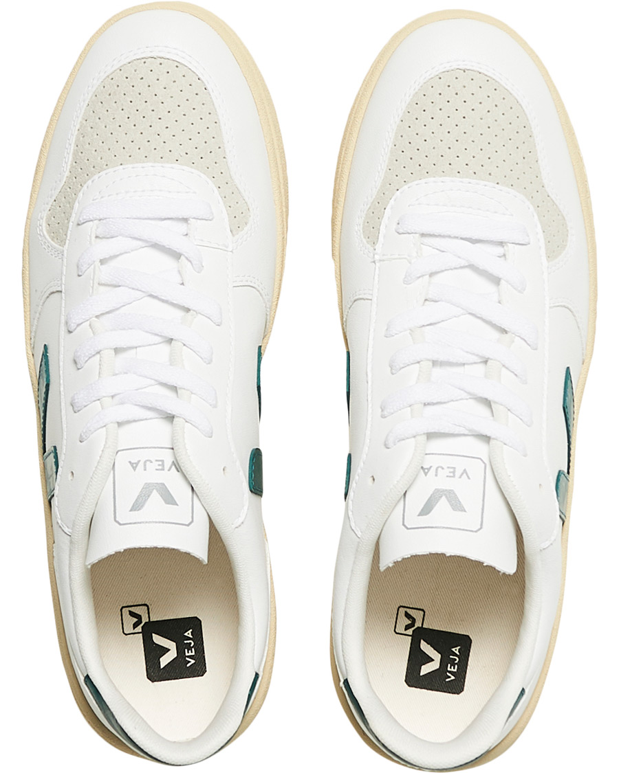 Herren | Veja V-10 Leather Butter Sole Sneaker White Brittany | Veja | V-10 Leather Butter Sole Sneaker White Brittany