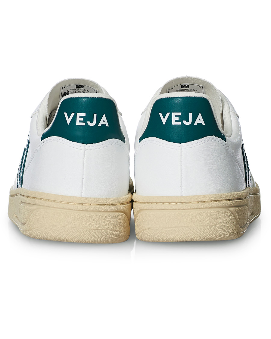 Herren | Veja V-10 Leather Butter Sole Sneaker White Brittany | Veja | V-10 Leather Butter Sole Sneaker White Brittany