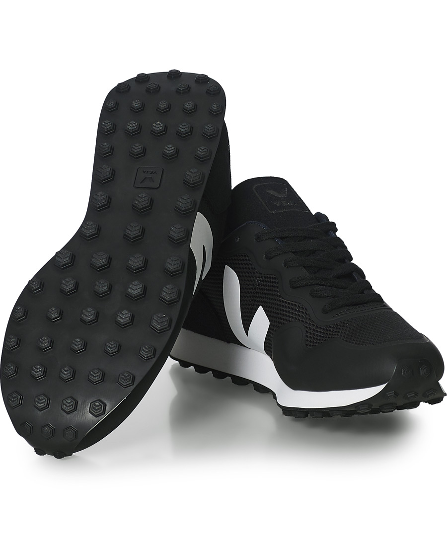 Herren | Veja SDU Vegan Running Sneaker Black/White | Veja | SDU Vegan Running Sneaker Black/White
