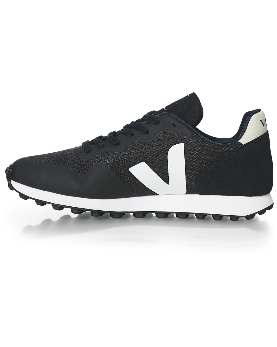 Herren | Veja SDU Vegan Running Sneaker Black/White | Veja | SDU Vegan Running Sneaker Black/White
