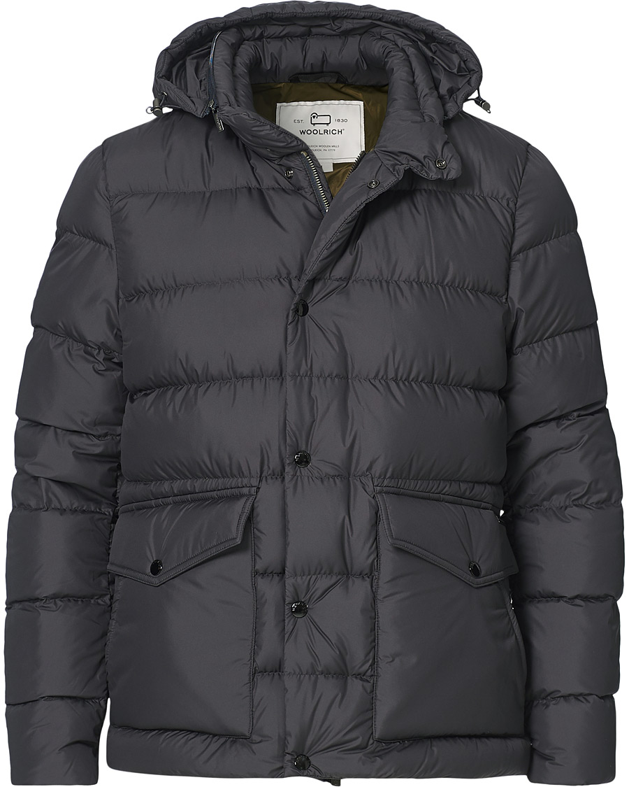 Herren | Jacken | Woolrich | Sierra Hooded Puffer Jacket Phantom