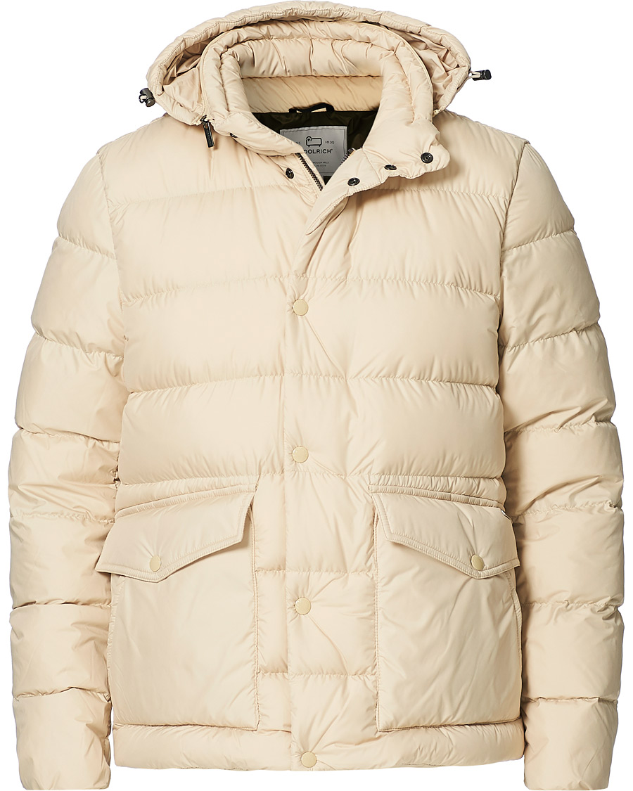 Herren | Jacken | Woolrich | Sierra Hooded Puffer Jacket Oat