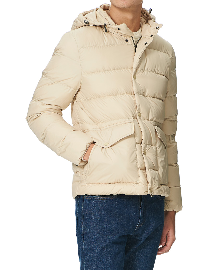 Herren | Jacken | Woolrich | Sierra Hooded Puffer Jacket Oat