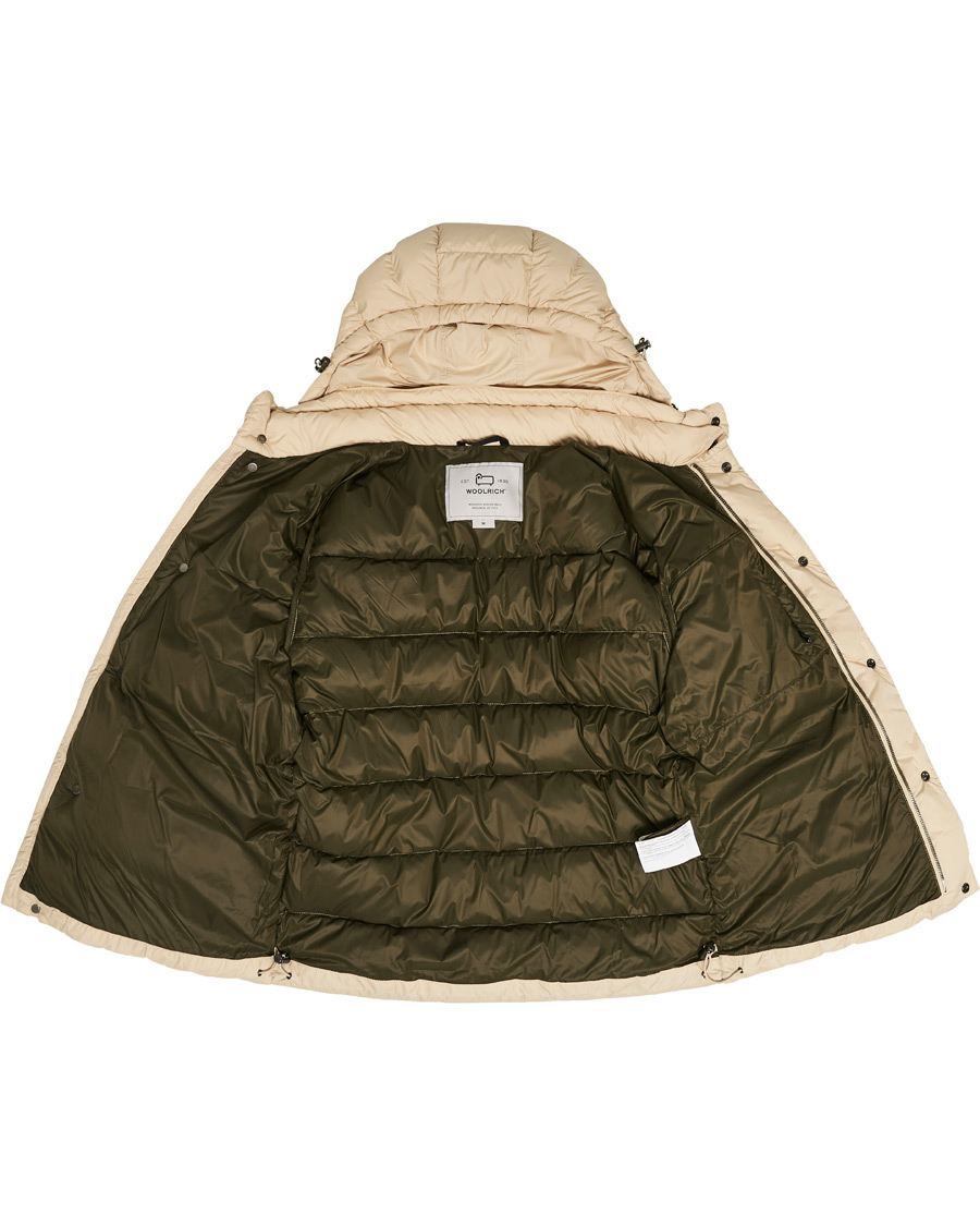 Herren | Jacken | Woolrich | Sierra Hooded Puffer Jacket Oat