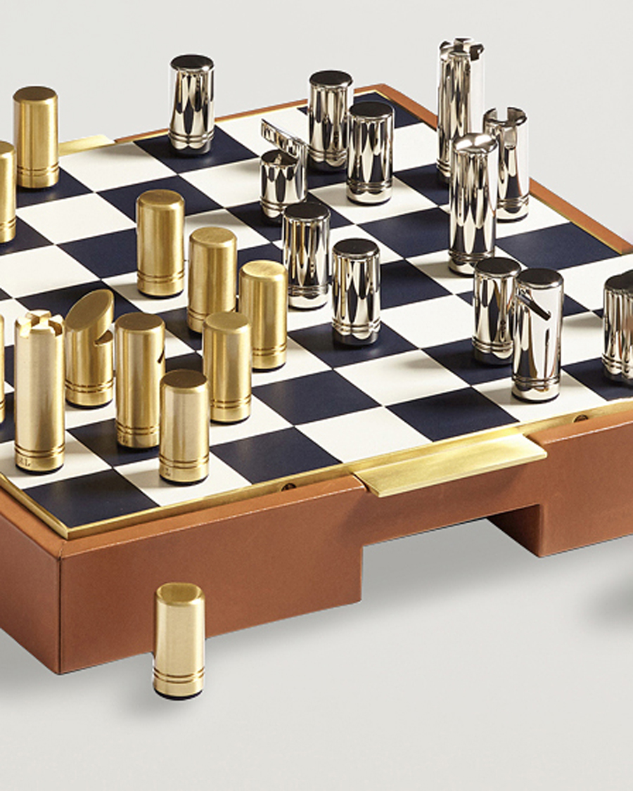 Herren | Ralph Lauren Home Fowler Chess Set Saddle Multi | Ralph Lauren Home | Fowler Chess Set Saddle Multi