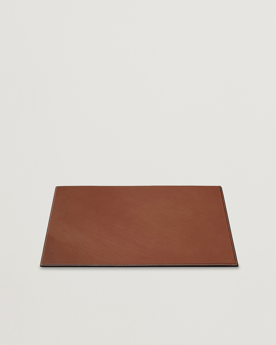 Herren | Für das Zuhause | Ralph Lauren Home | Brennan Small Leather Desk Blotter Saddle Brown